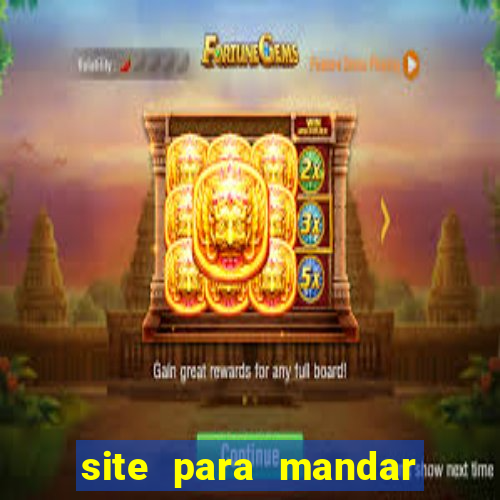 site para mandar cartas para presos